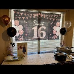 Sweet 16 Decorations 