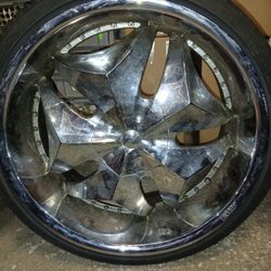 22 Inch Universal Greed Rims No Tires