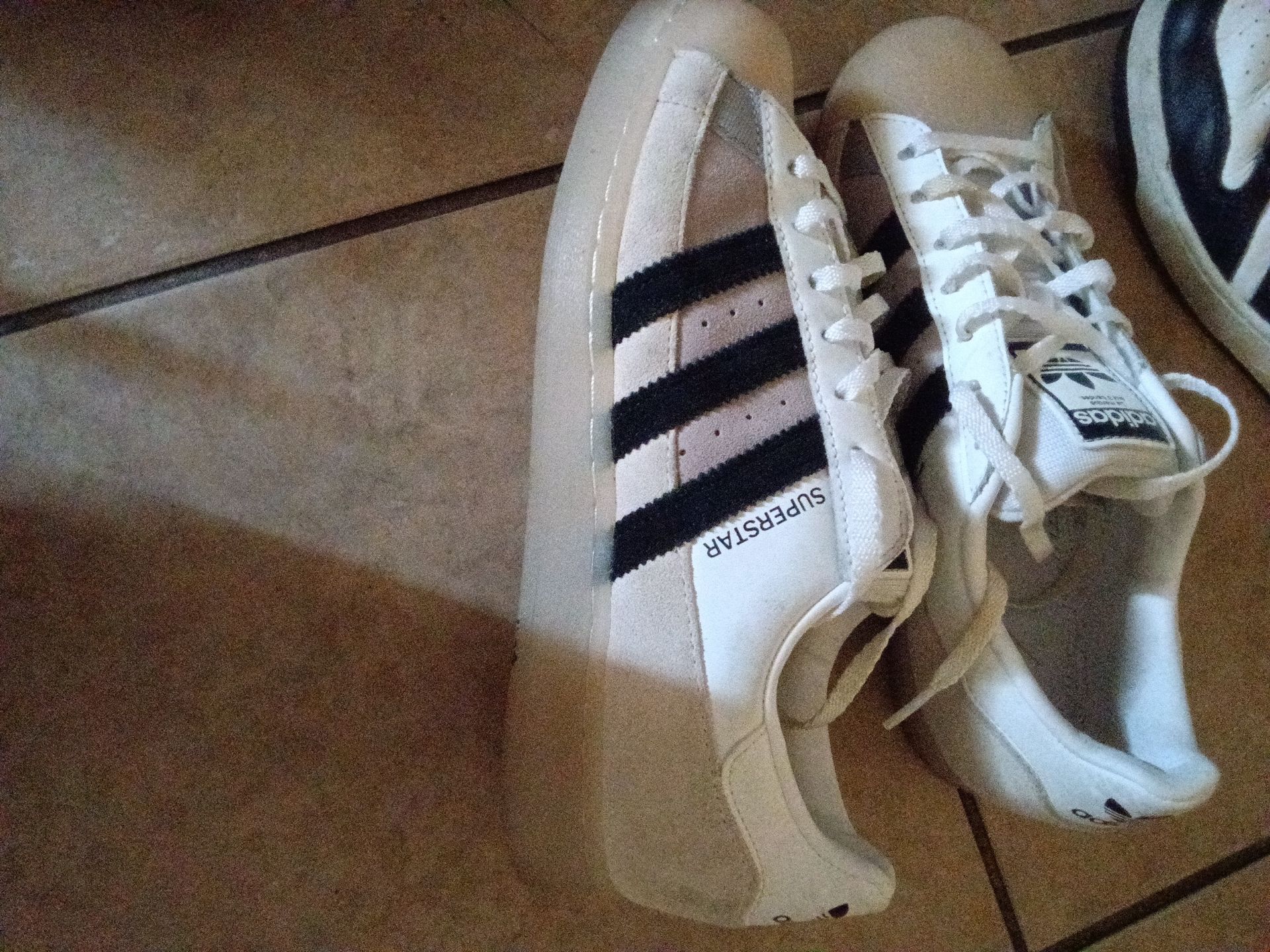 Super star Adidas teenie shoe