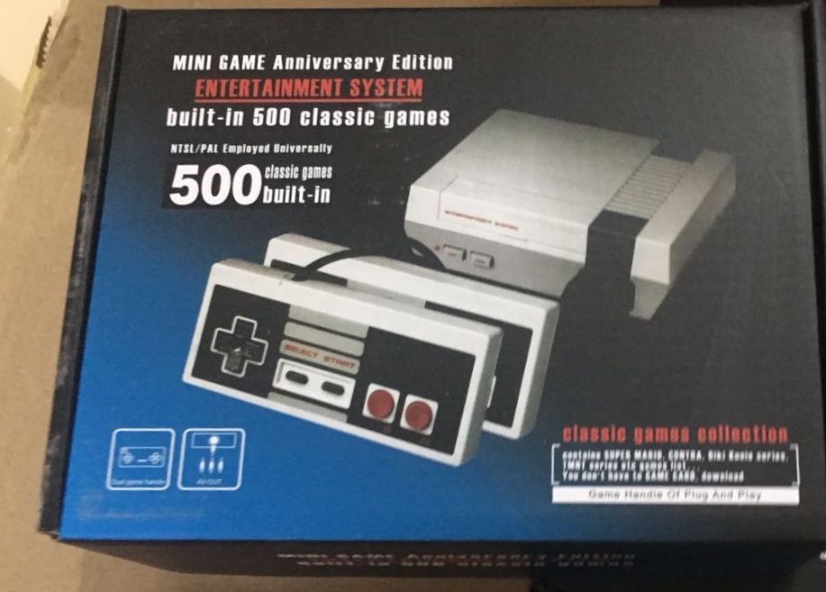 Nintendo Classic includes 500 games