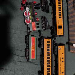 Old train set