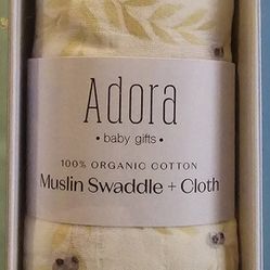Adorable  **Adora** Baby Muslim Swaddle + Cloth