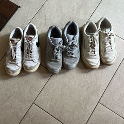 3 Pairs Of Used Shoes (All Men’s Size 9)