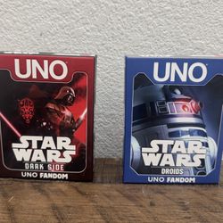 Mattel Games Uno Fandom Collectible Star Wars series