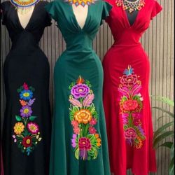 Beautiful Mexican Dress - Vestidos Mexicanos✨Prices Vary - Precios Varian✨