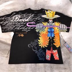 Civil Regime x One Piece Brook “Soul King” Shirt - Size XL