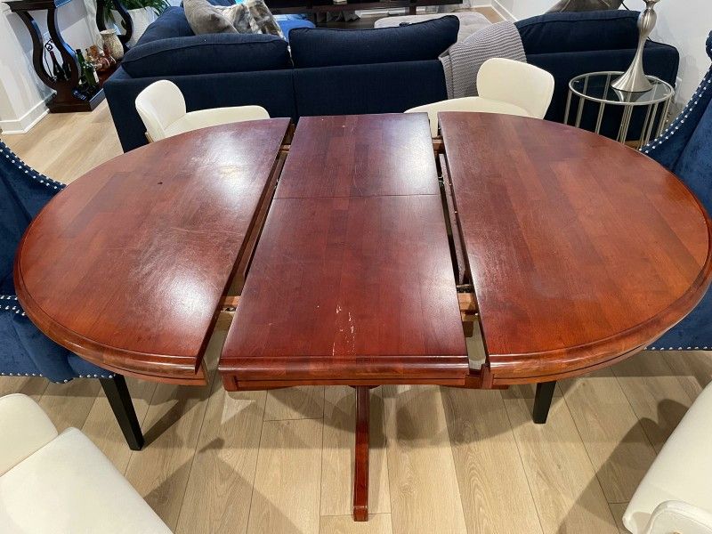 Solid Wood Dining Table And Chairs $400 OBO