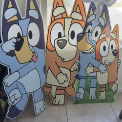 Bluey Cut outs