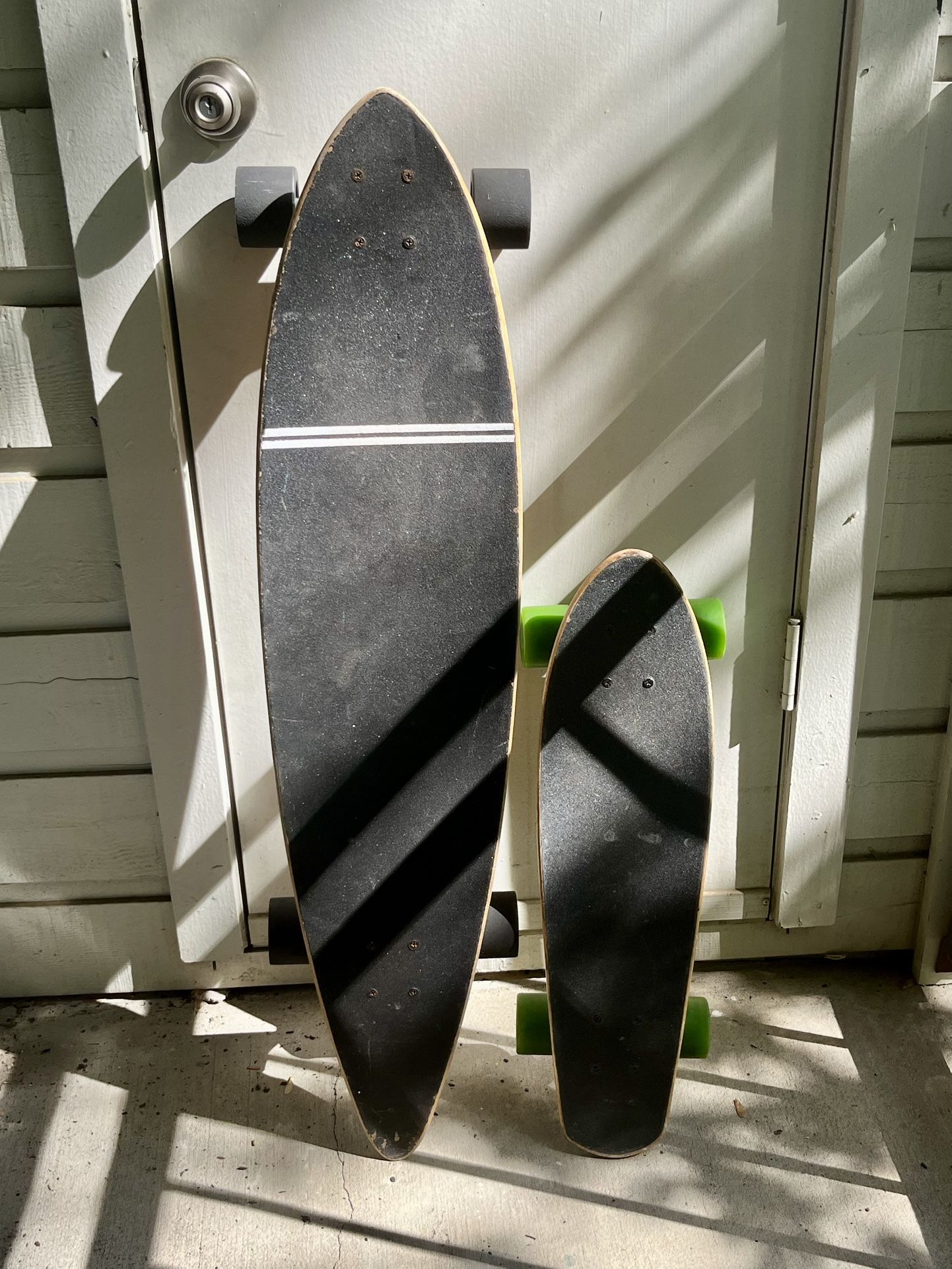 Skateboards 1 Longboard 1 Shortboard