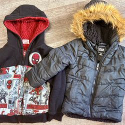4T Toddler Boy Puffy Jackets