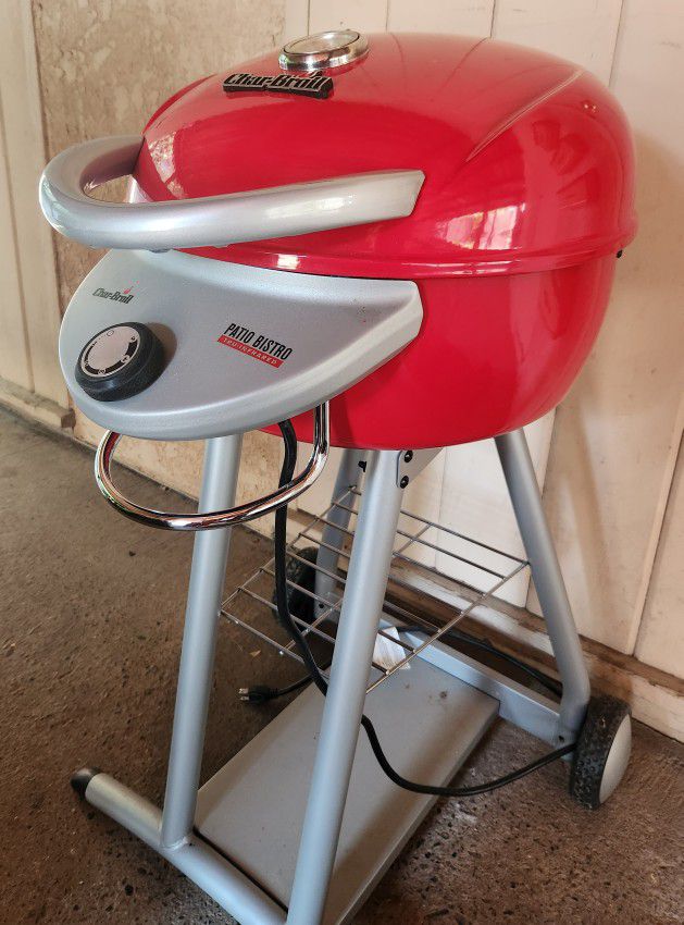 Char Broil Electric Patio Bistro BBQ Grill