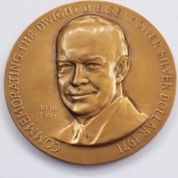 Bronze Medal Paper Weight 