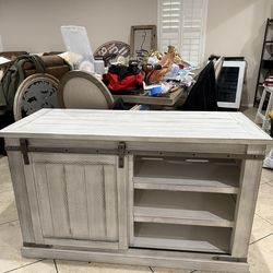 White Entertainment Center