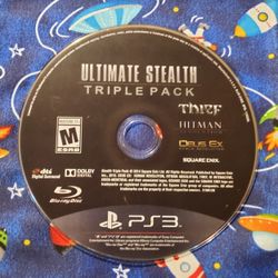 Ultimate Stealth Triple Pack Sony Playstation 3 PS3 Game Disc 