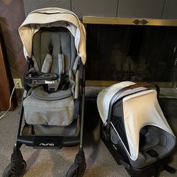 Nuna stroller, Car seat, and 2 Base bundle! 