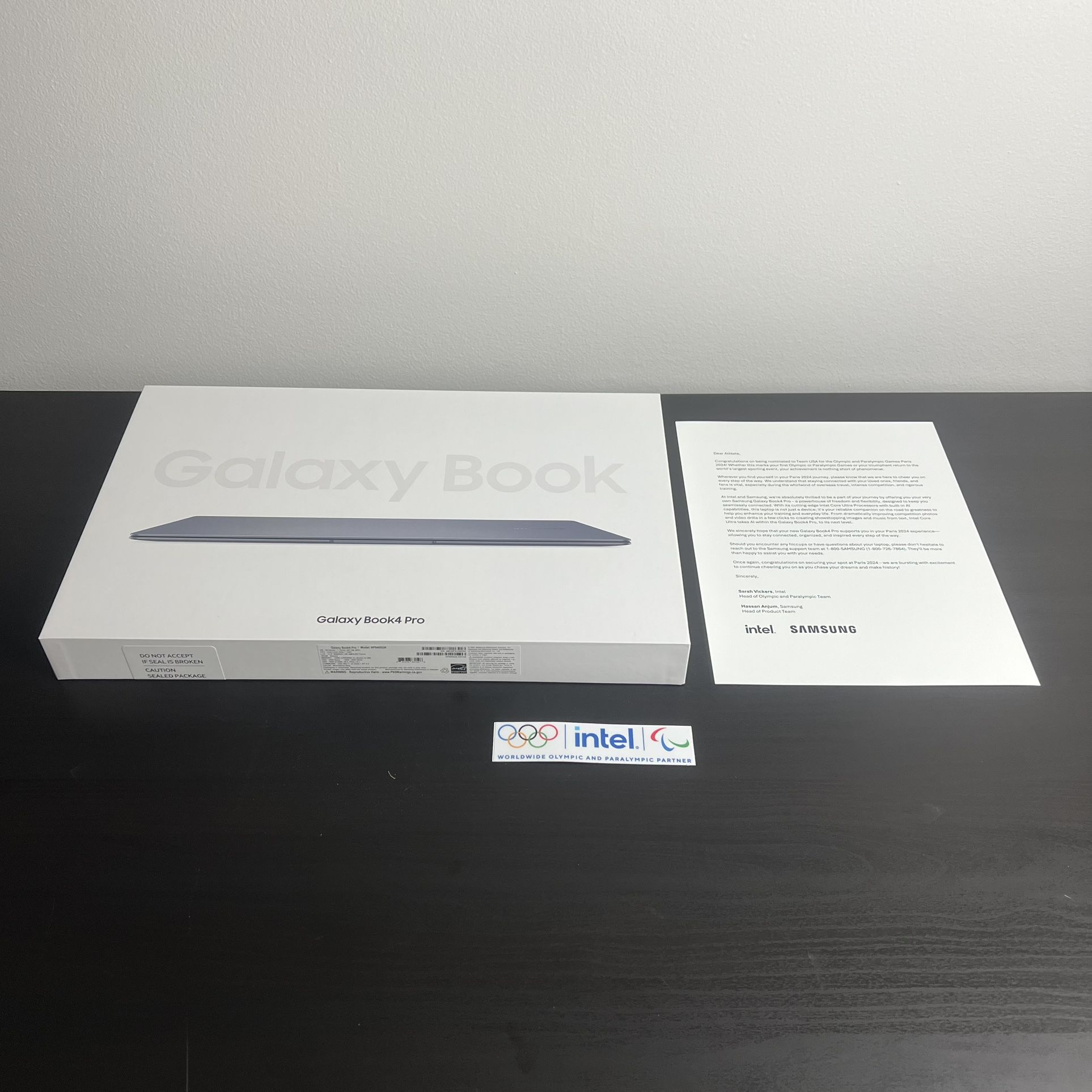 Brand New SAMSUNG Galaxy Book4 Pro 14” Laptop - Intel Core Ultra 7, 512GB, AMOLED Touchscreen (2024)