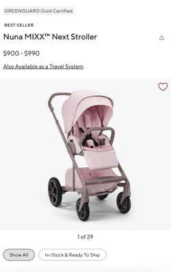 Nuna Mixx Next Stroller by pottery Barn Children brand new in box