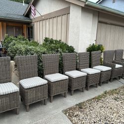 Restoration Hardware Majorca Outdoor Dining Chairs