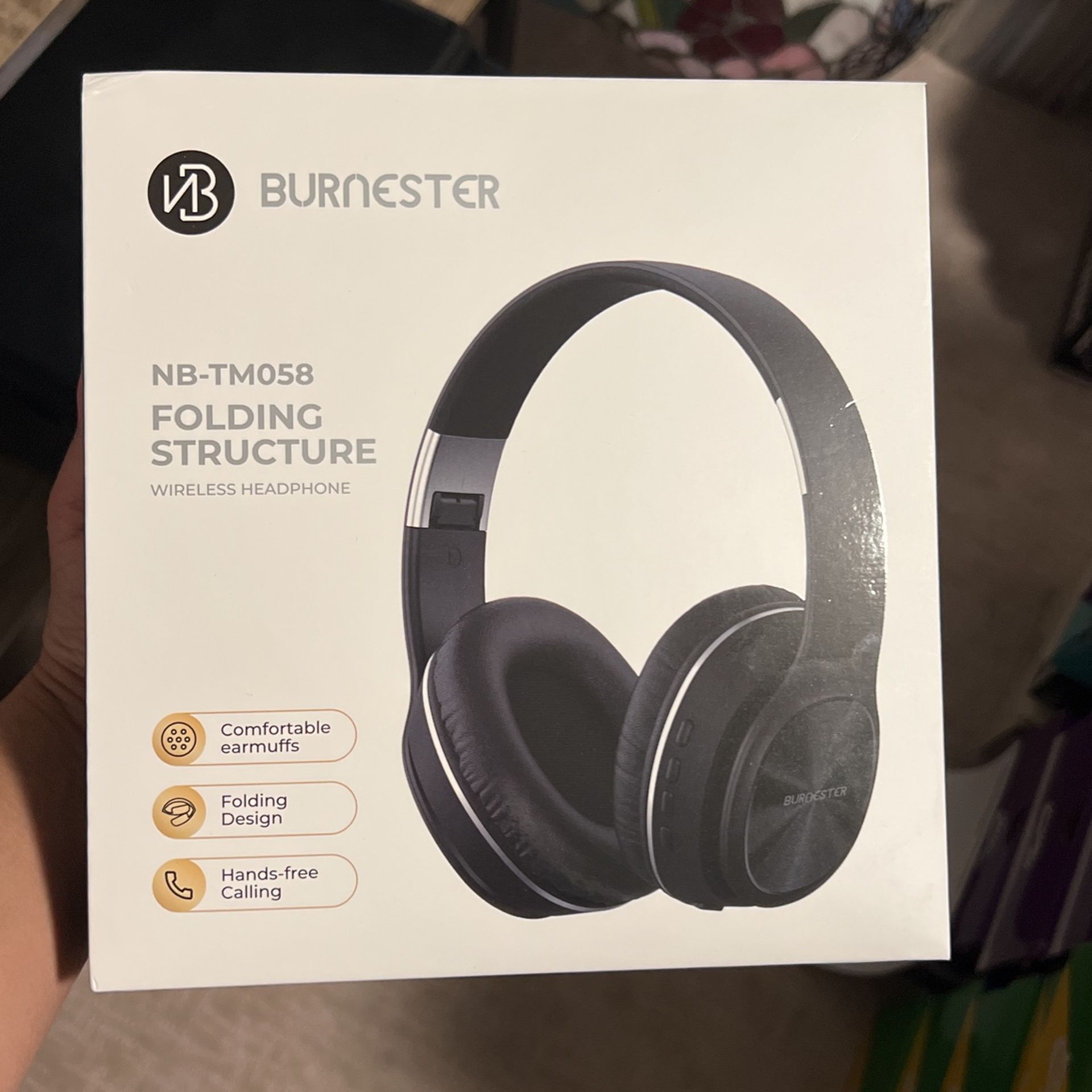 Burnester Wireless Headphones Brand New