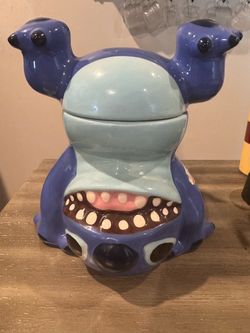 Stitch cookie jar