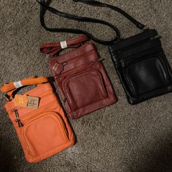 Leather Travel Purse 