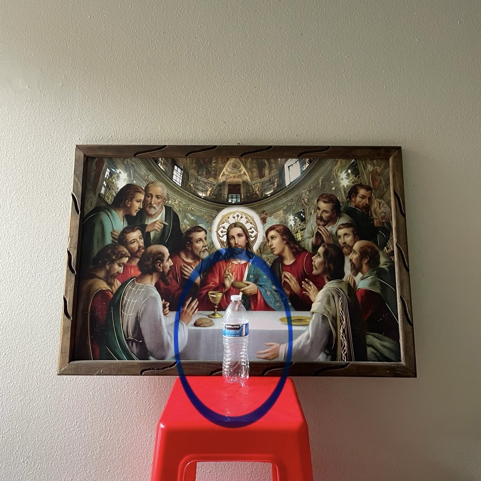 The Last Supper “ Painting ?? Print ?? Jesus With twelve apostles Art ...
