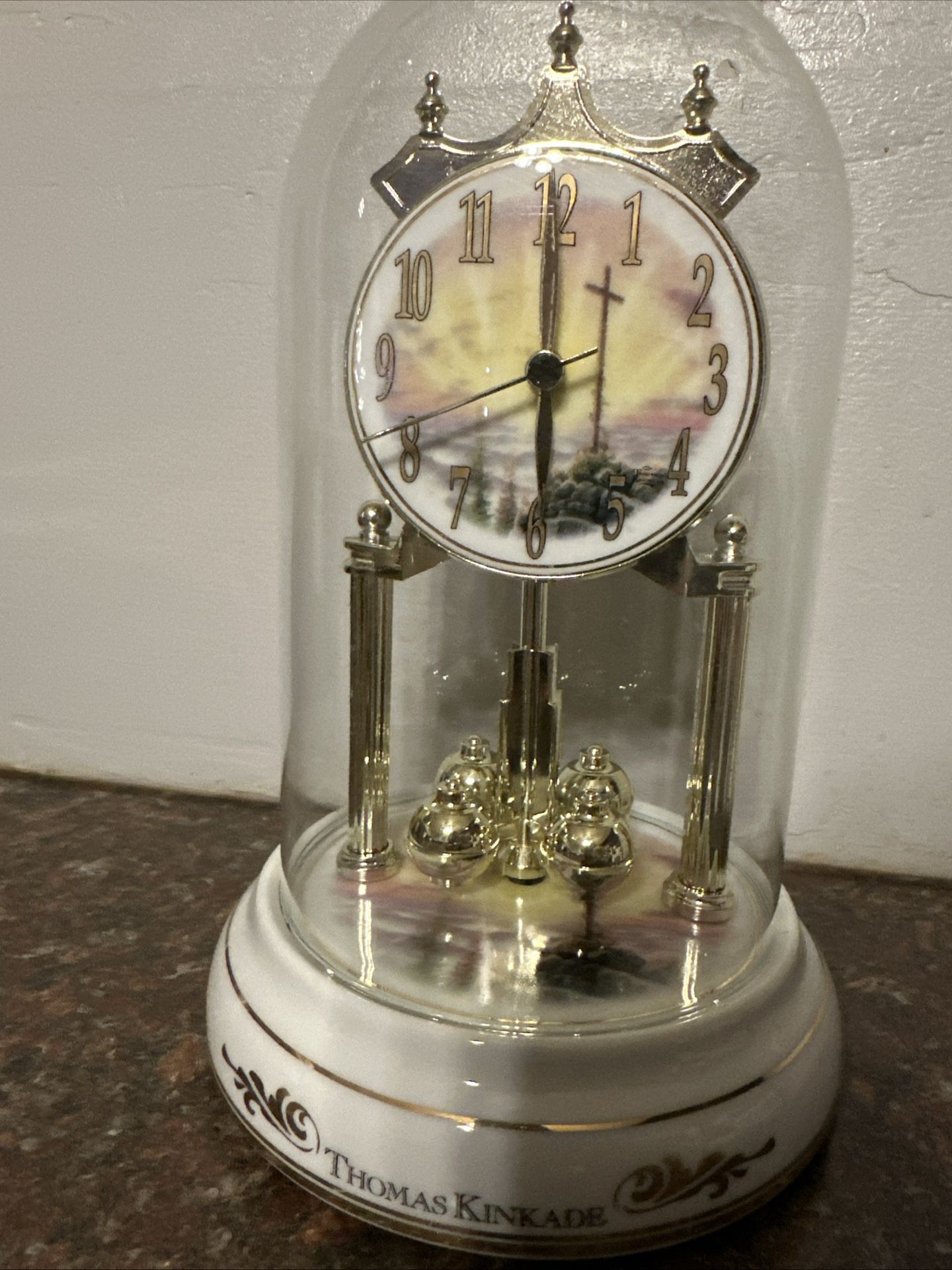 Thomas Kinkade Clock