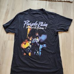 VINTAGE The Prince Estate Official  & Approved Black Purple Rain T-shirt Size M