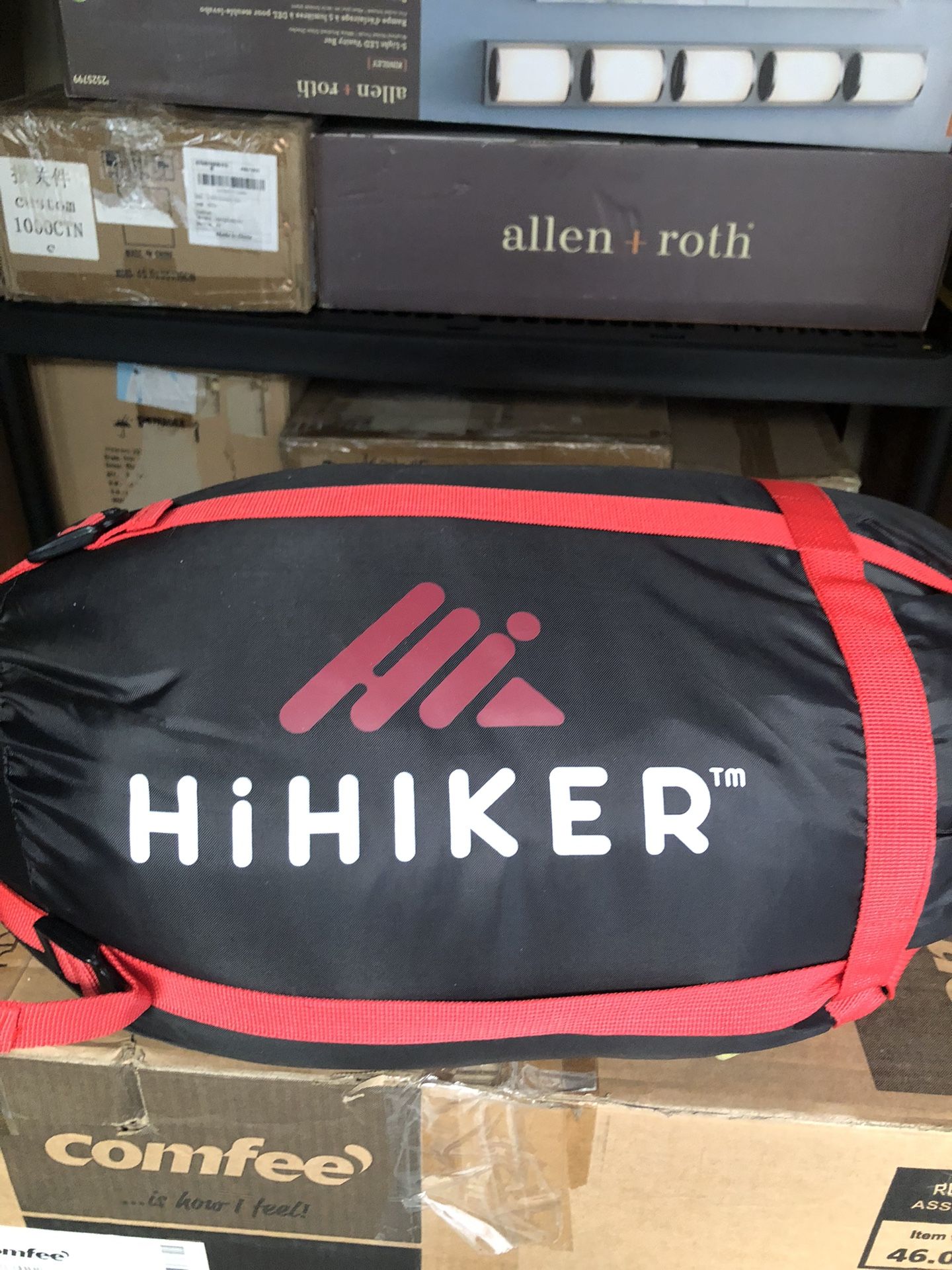 **Winter SALE.!!**HiHiker Sleeping Bag Red/Black -New