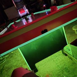Glow Air Hockey Table
