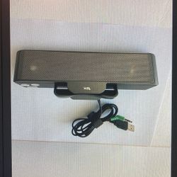Portable USB Cyber Acoustics Stereo Speaker for computer and laptop, CA-2880.