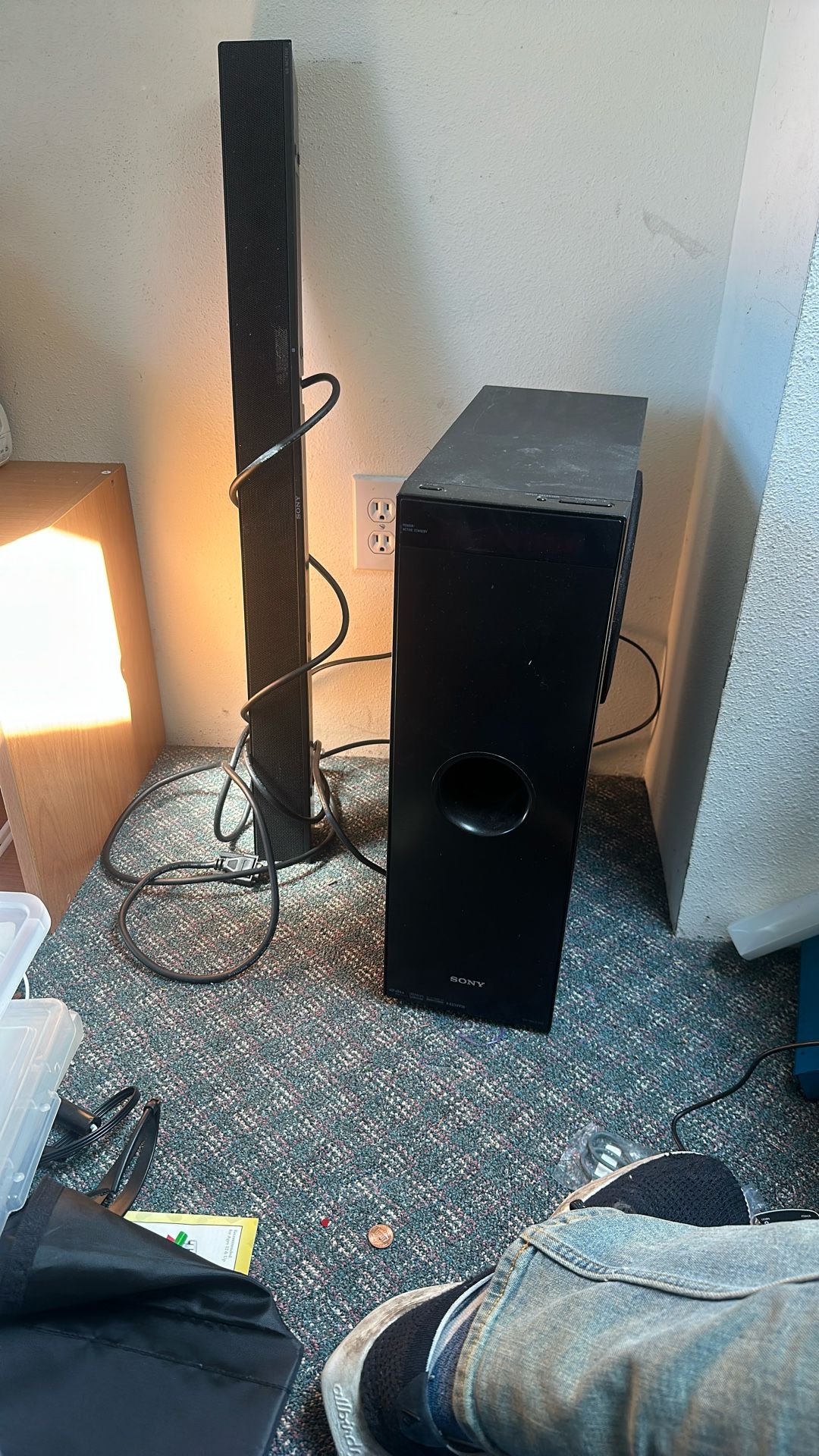 Sony HCT-100 Soundbar and Subwoofer Combination Home Theater System