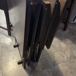 Set Of Eating Tray Tables  W/ Stand N 2 Extra Table