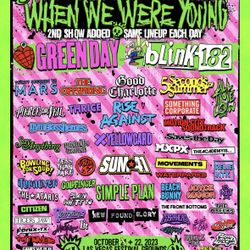 When We Were Young Tickets 