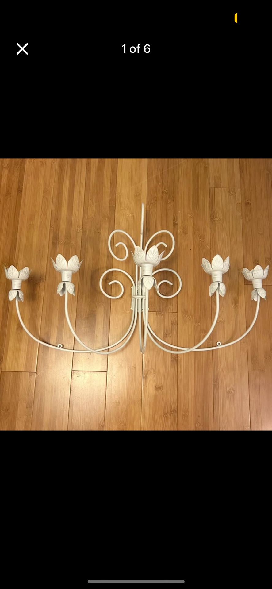 PartyLite Candelabra French Country Design