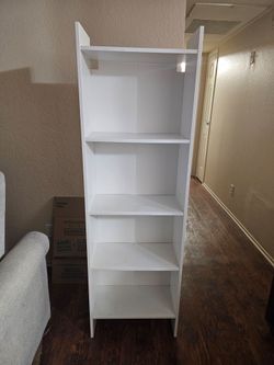 IKEA White 5-Shelf Bookcase