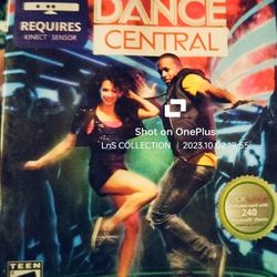 XBOX 360 Kinect DANCE CENTRAL Video Game