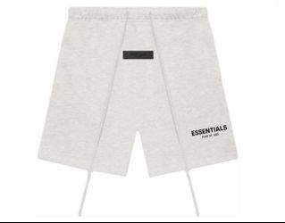 Fear Of God Essentials Light Oatmeal And Black