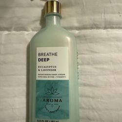 Breath Deep Eucalyptus & Lavender Lotion Bath And Body Works 