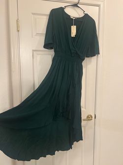 Dark green women’s dress