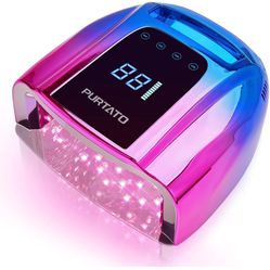 Purtato Professional Rechargeable 96W UV LED Portable 