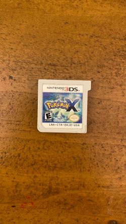Pokémon X 3ds game