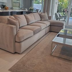 American Bungalow Collection Sectional Chaise Sofa