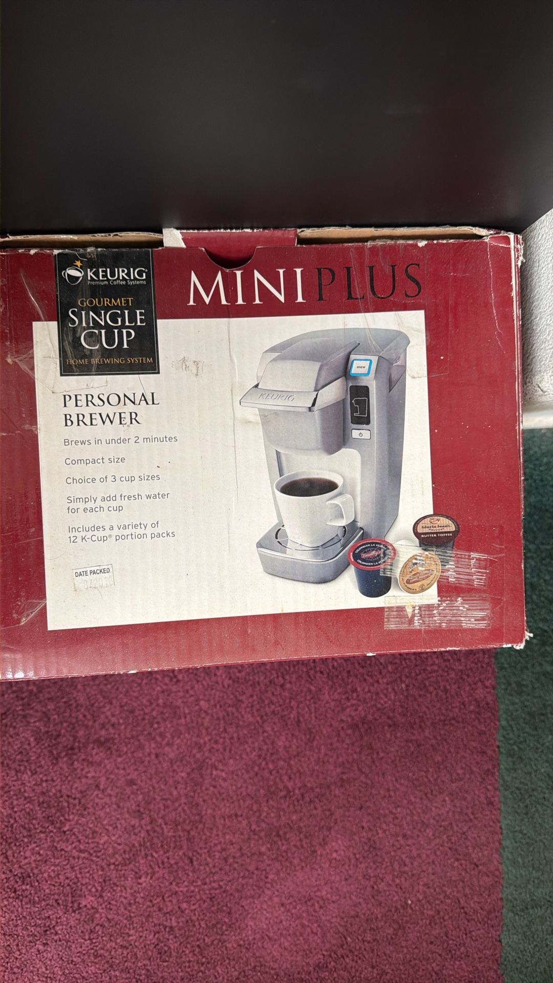 Kuerig Mini Cup Single Serve Personal Brewer