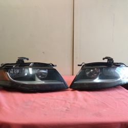 2009-2010 Left AND Right Sedan Audi A4 Headlight