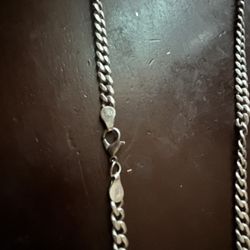Real Sliver Neckless - Guarantee To Pass The Test