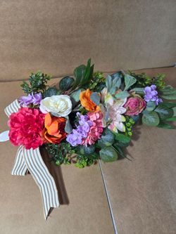 Svndlyn 23 in Swag with peonies roses