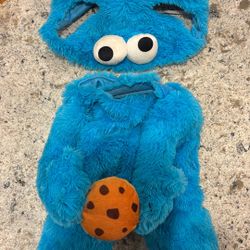 Cookie Monster Dog Costume
