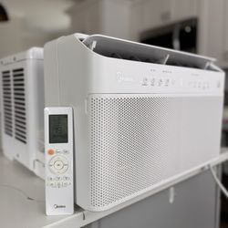 Midea 8,000 BTU DOE U-Shaped Window Air Conditioner 8000 BTU  - 350 sq. ft.