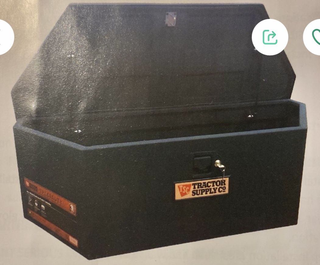 Tractor Supply Co. Trailer Tongue Box 